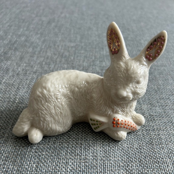Vintage Lenox China Jewels Collection 1996 “Rabbit With Carrot” - Picture 2 of 10